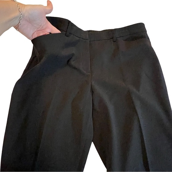Nordstrom Halogen Women’s High Rise Dress Trouser Pants Black size 14 career - Picture 13 of 15